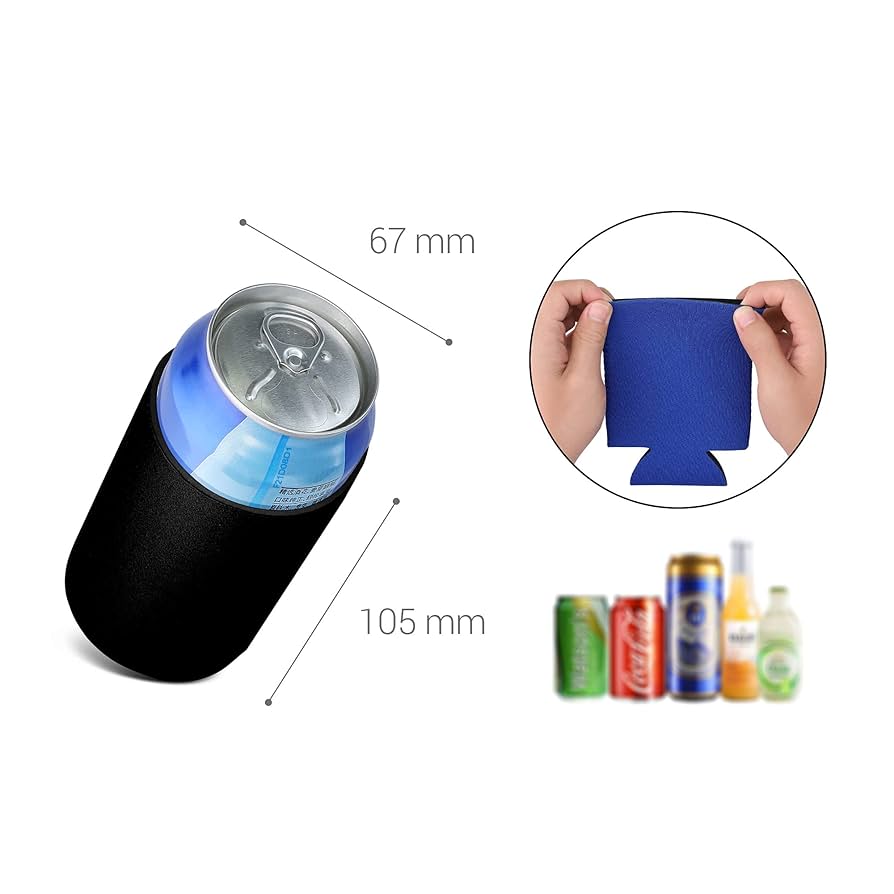 ■新品■未使用■2個セット■ Can Cooler 缶クーラー　カモ柄 Amazon | kwmobile 2x 缶クーラー カバー 330ml / 355ml 缶対応